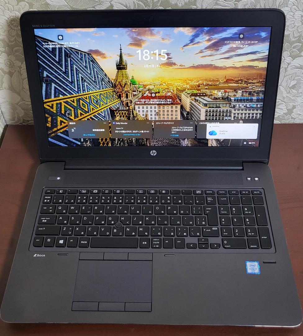 HP ZBook 15 G3 GPU搭載 i7 16GB 256GB 500GB - メルカリ