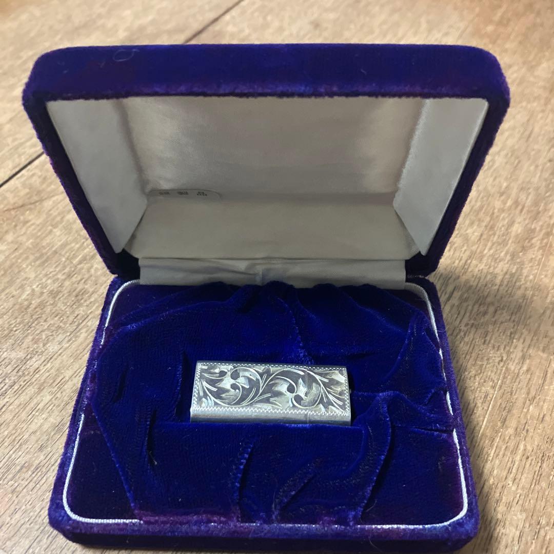 仁丹ケース 銀製 未使用 箱付き - メルカリ