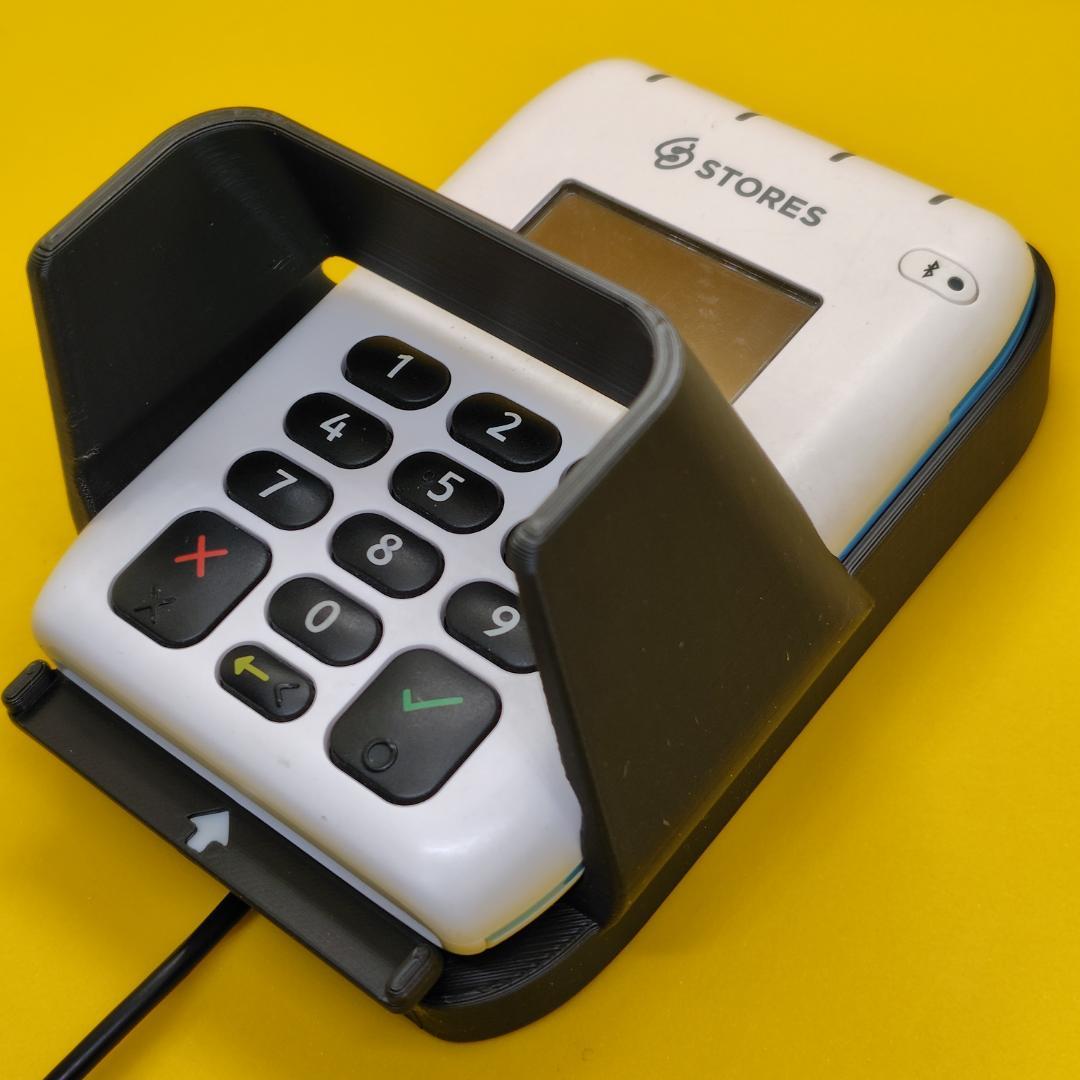 AirPAY 目隠し 多機能カードリーダースタンド「カッピー」くろ