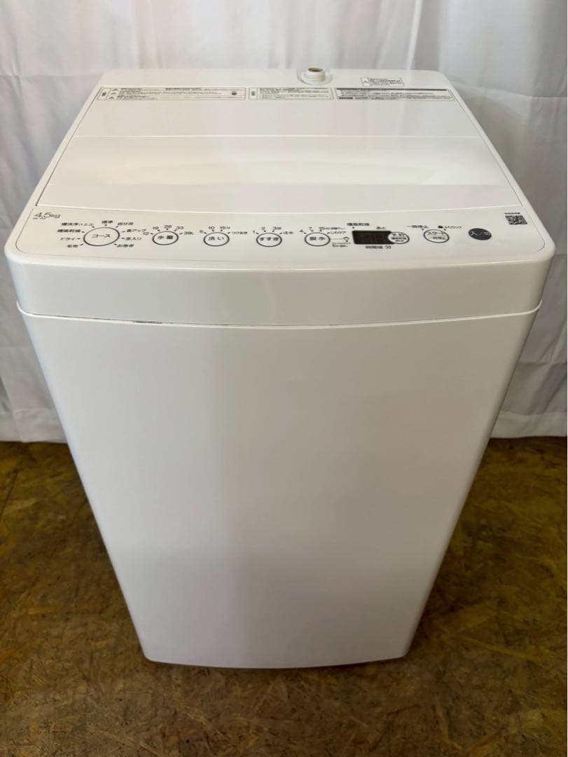 Haier 全自動洗濯機BW-45A 2020年製 洗濯4.5kg ORIGINALBASIC 全自動洗濯機 洗濯4.5kg BW-45A-W ホワイト の通販