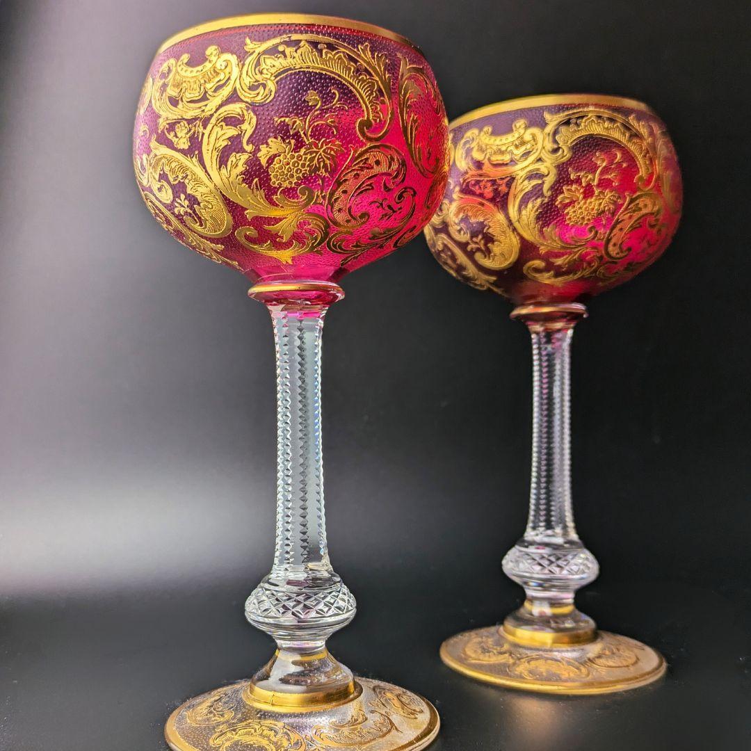 ゴージャスペア★ルビーレッド 17㎝ 金彩 多面カットステム グラス フランス 楽天市場】【KEYUCA公式店】ケユカ CLASSIC ゴブレット 308ml[キッチン
