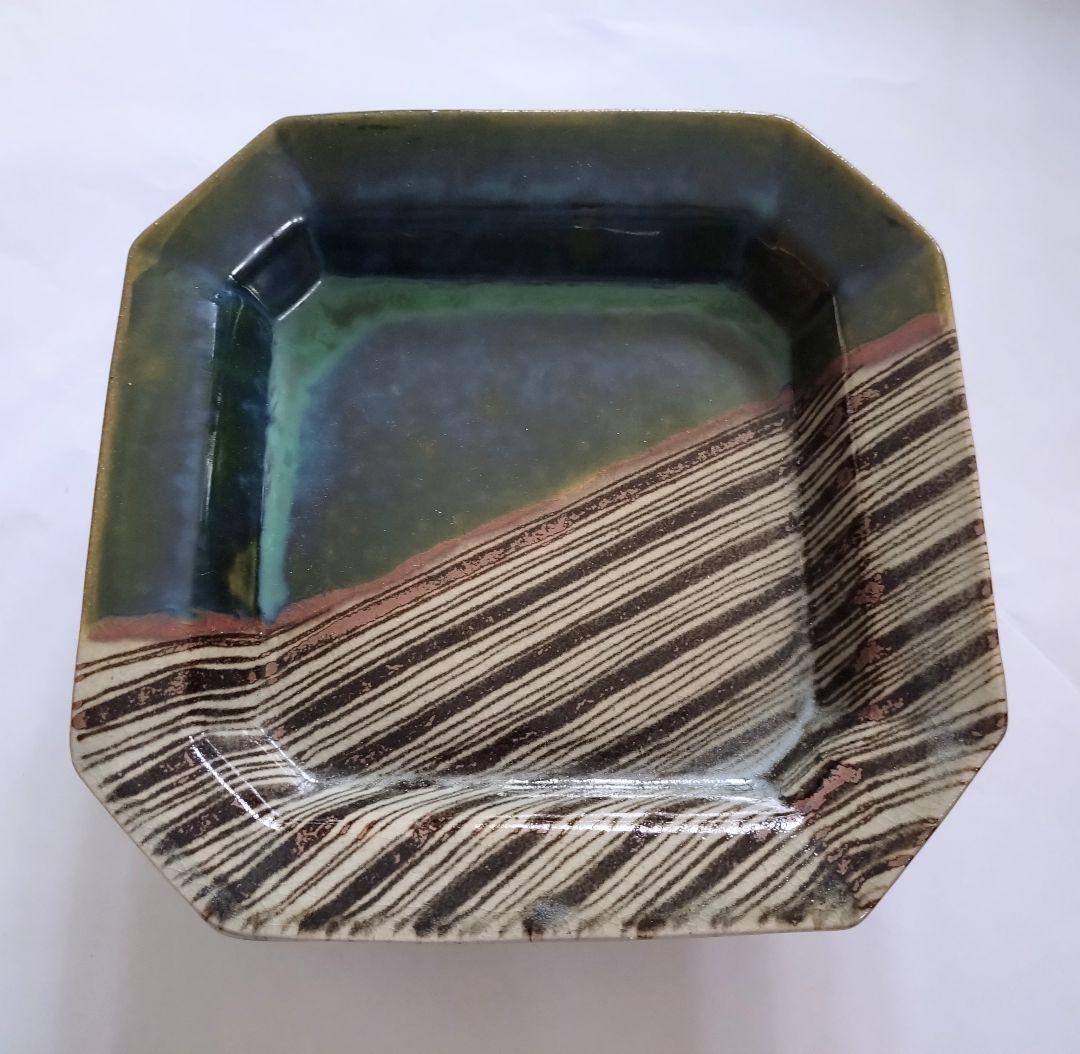 織部焼 作家 北野耕司 高台皿 - メルカリ