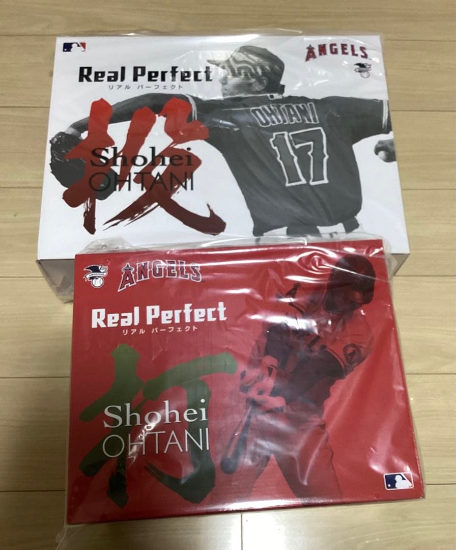 新品未開封】大谷翔平プレミアムフィギュア 投打2体セット(完全受注