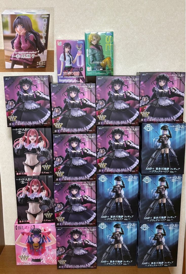 19個セット プライズフィギュア まとめ売り - メルカリ