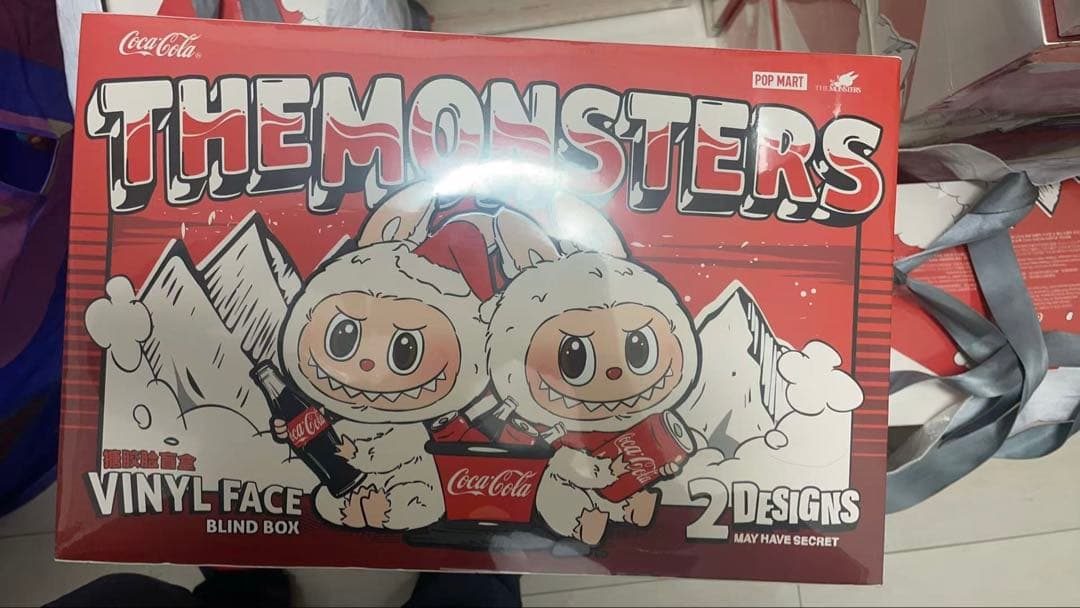 THE MONSTERS Coca-Cola 盲盒 6個入コンプリートセット POP MART Labubu THE MONSTERS Coca Cola Series Blind Box 100