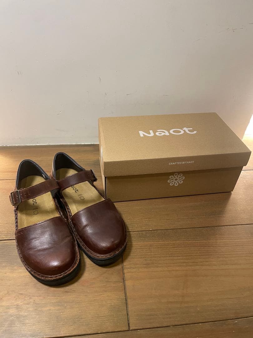 naot OLGA ブラウン バッファローレザー 革靴 NAOT OLGA バッファローレザー ｜くらすこと公式オンラインストア