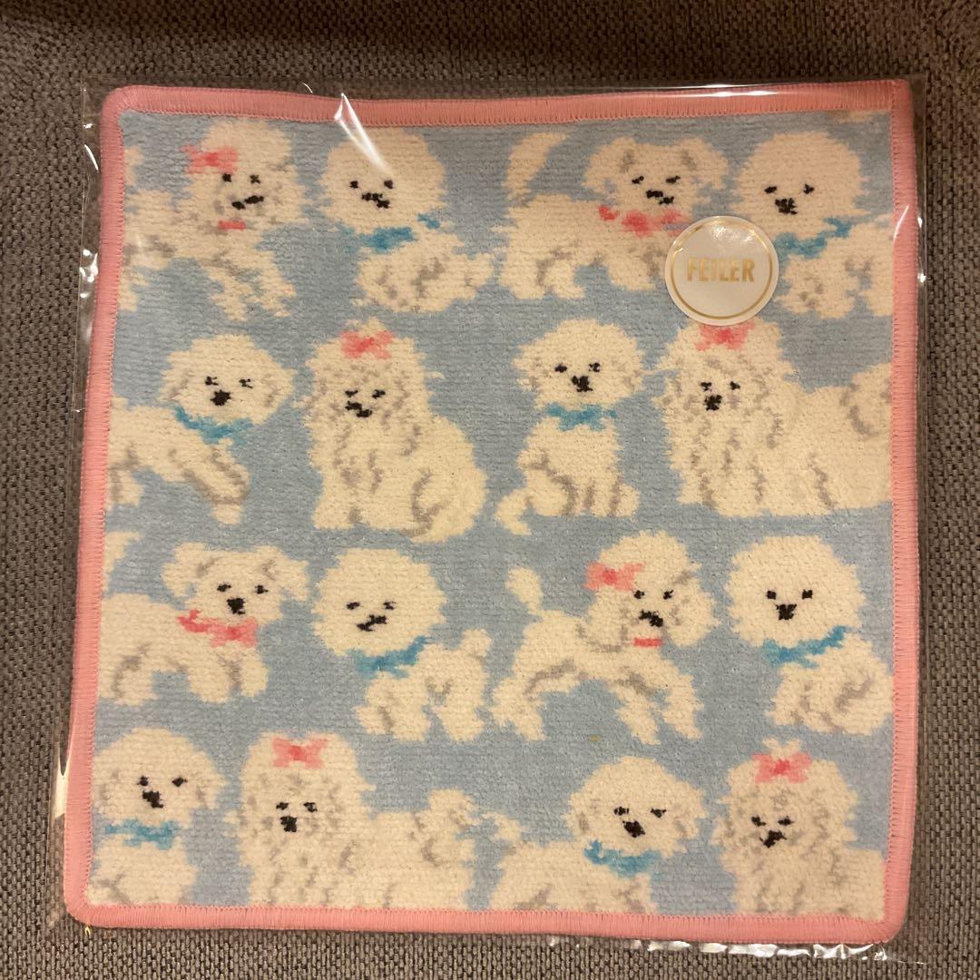 FEILER モフモフワンチャン ハンカチ ラブラリーバイフェイラー - メルカリ