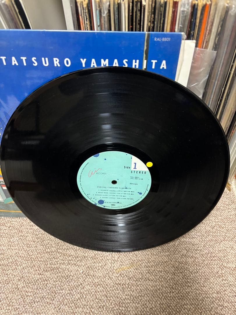 美品】山下達郎 FOR YOU レコード オリジナル盤 (RAL-8801) - メルカリ