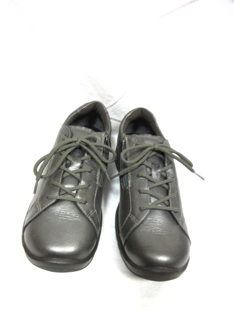 アサヒ　メディカルウォーク　サイドジップ　コンフォートシューズ　試着のみ保管品 アサヒ メディカルウォーク レザー黒 24cm 4E サイドジップ SHM - メルカリ