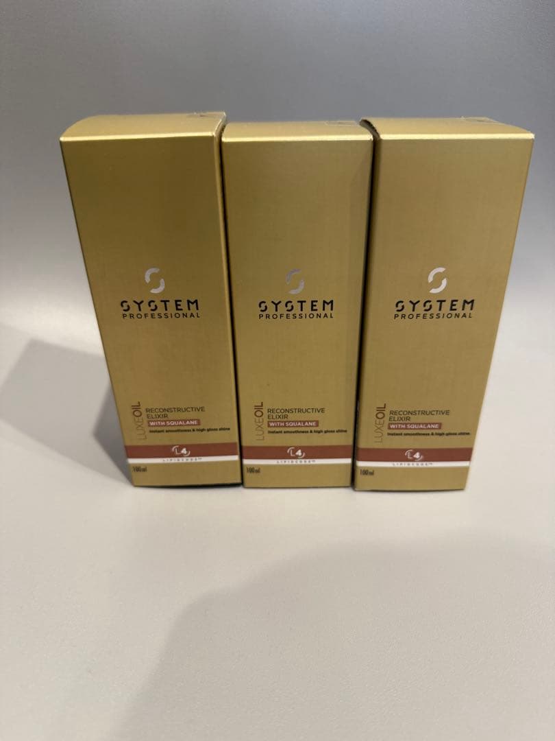 SYSTEM リュクスオイルRE. 3本セット SYSTEM】RE LUXE OIL 100ml | sica