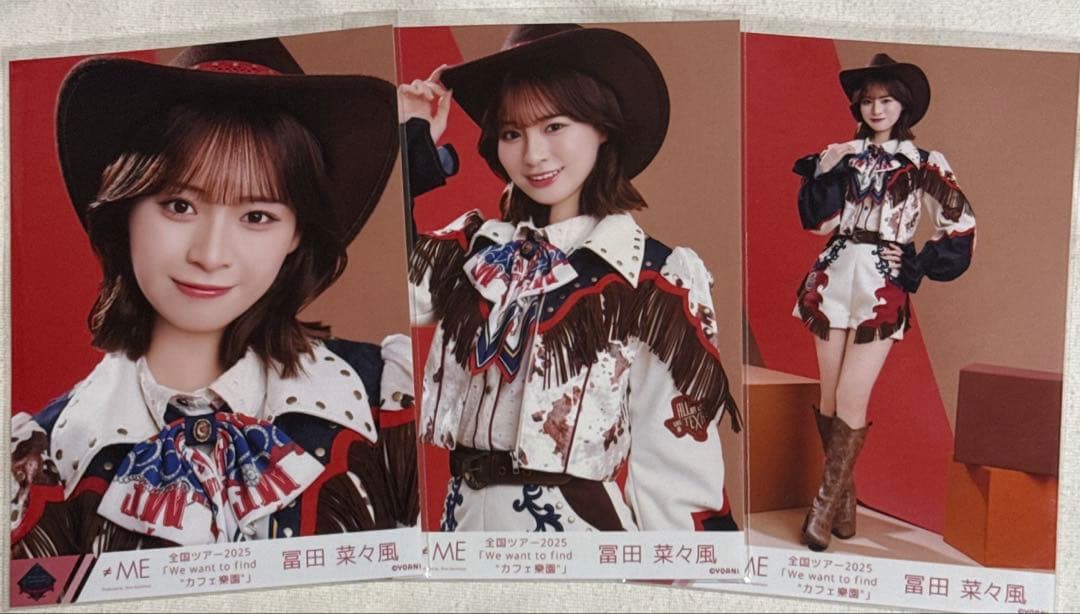 ≠ME ノイミー 冨田菜々風 ウエスタン衣装 生写真 コンプ - メルカリ