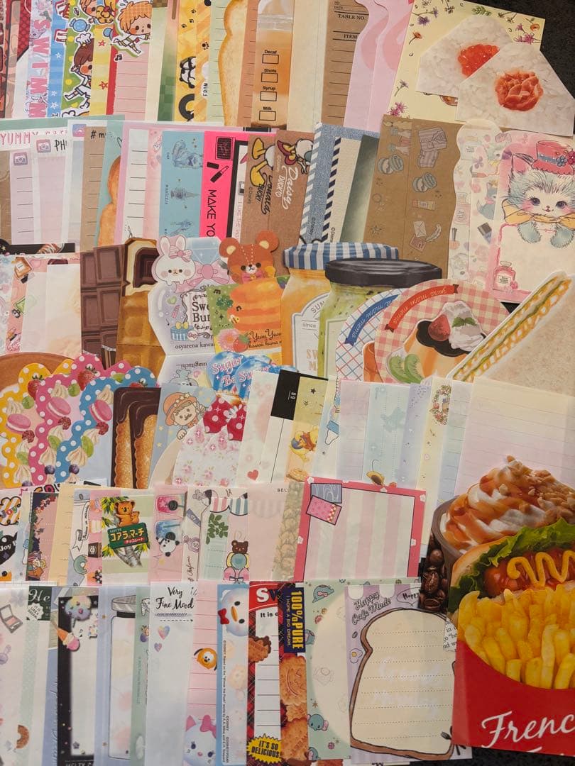 紙モノ メモ 200枚以上 まとめ売り おすそわけ 大量 紙物 バラメモ