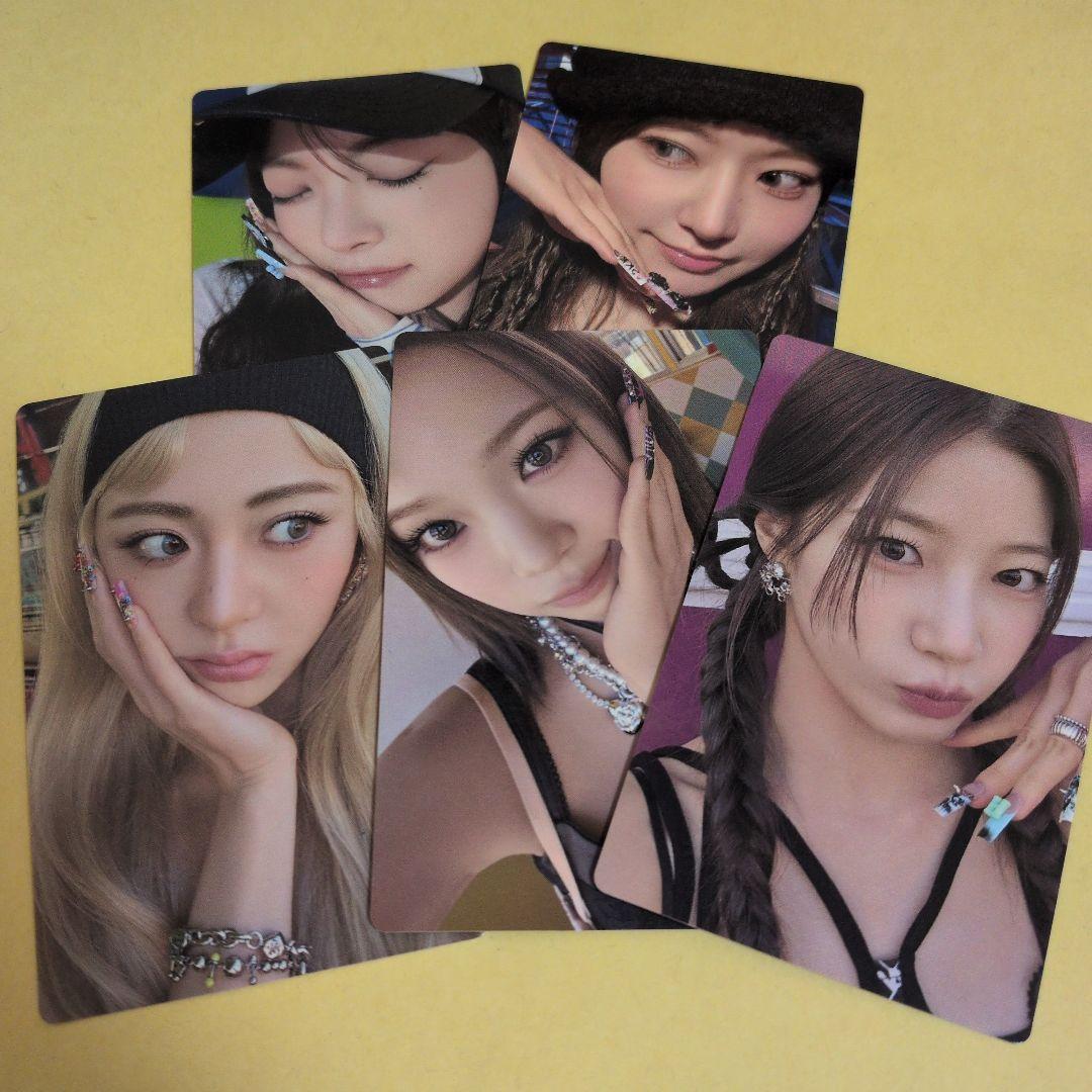 le sserafim different トレカ 通常盤 コンプ 5枚 - メルカリ