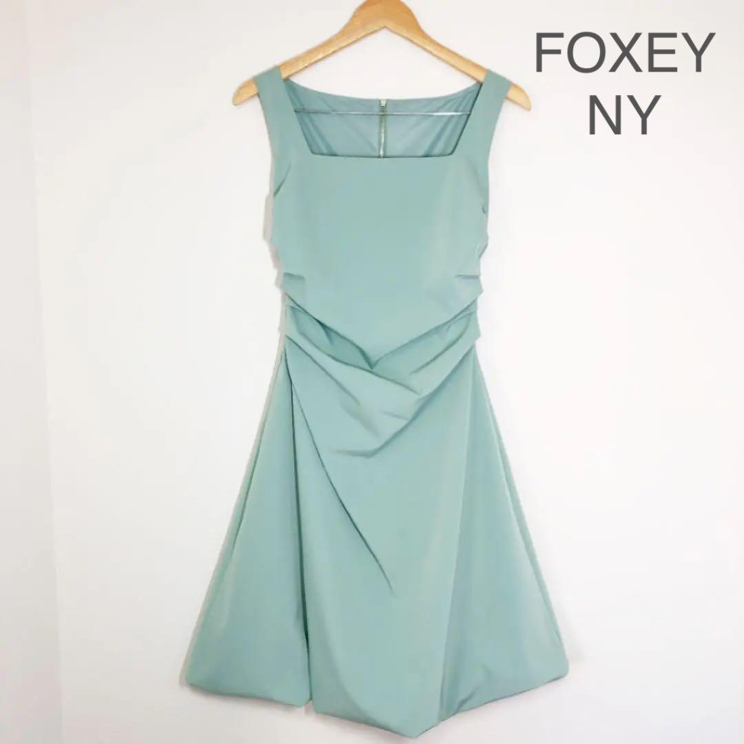 FOXEY  NEW YORK フォクシー ニューヨーク ワンピース New Season with FOXEY NEW YORK . ミニマムな美シルエットワンピは