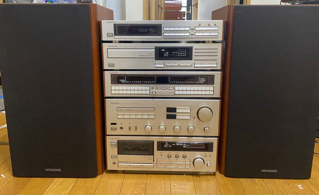KENWOOD ステレオアンプ システムコンポ .A7000 - メルカリ