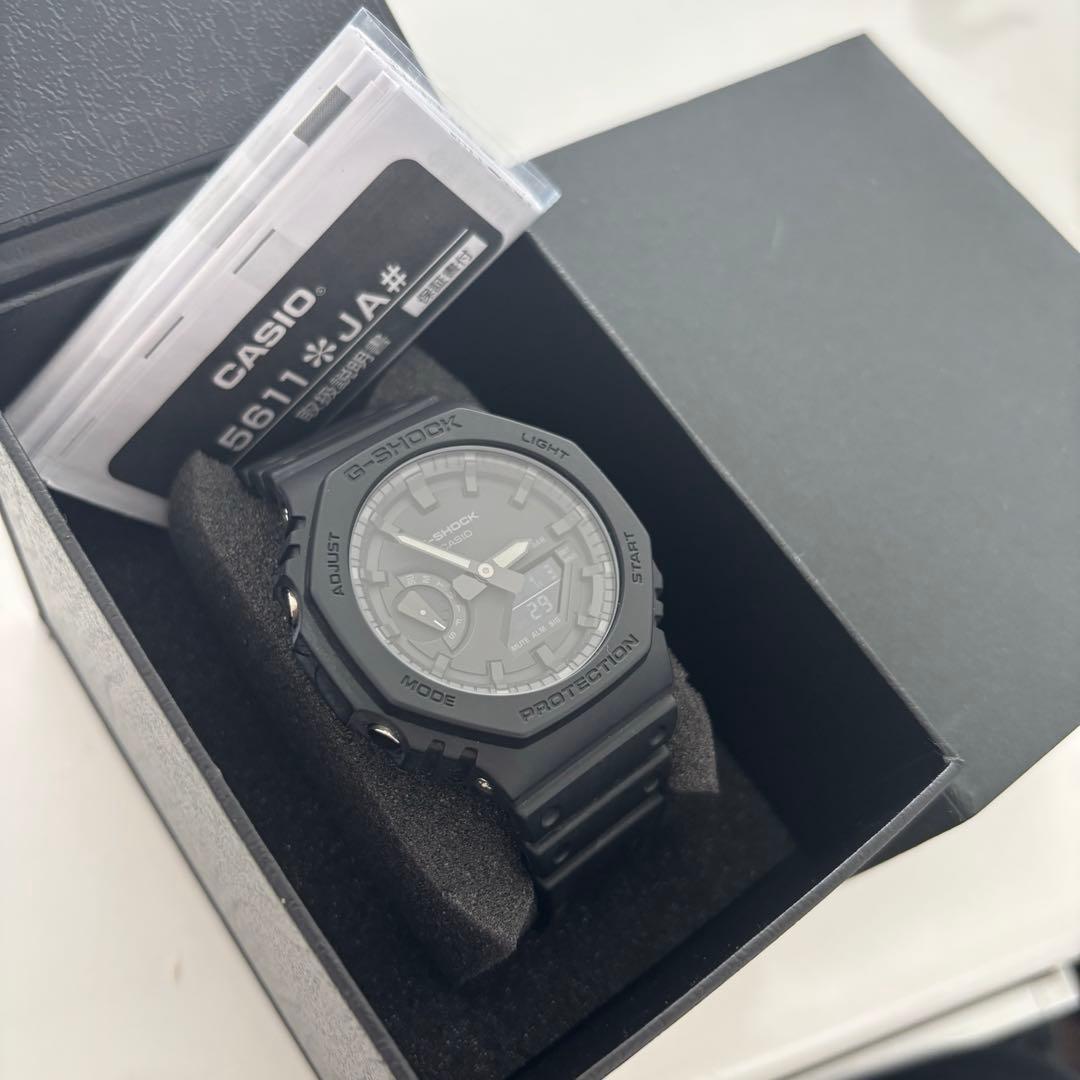 カシオ G-SHOCK GA-2100-1A1JF Casio] Watch Gee Shock Carbon core Guard GA-2100-1AJF Men's Black