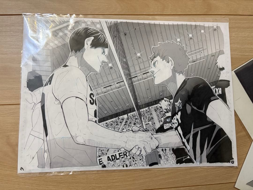非売品】ハイキュー 複製原画 - メルカリ