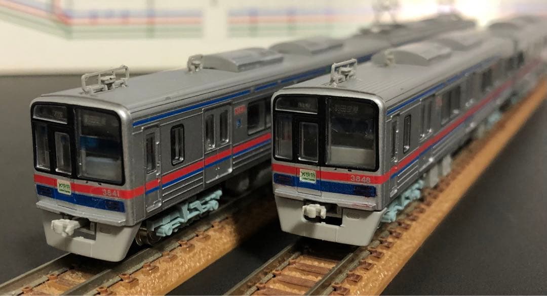 管理番号1593 京成3700形Nゲージ塗装済キット 素人組立品4両 管理番号1593 京成3700形Nゲージ塗装済キット 素人組立品4両 - メルカリ