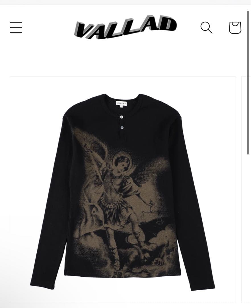 valladサーマルV.HENRY NECK L/S 【IO着用】IO武道館 - メルカリ