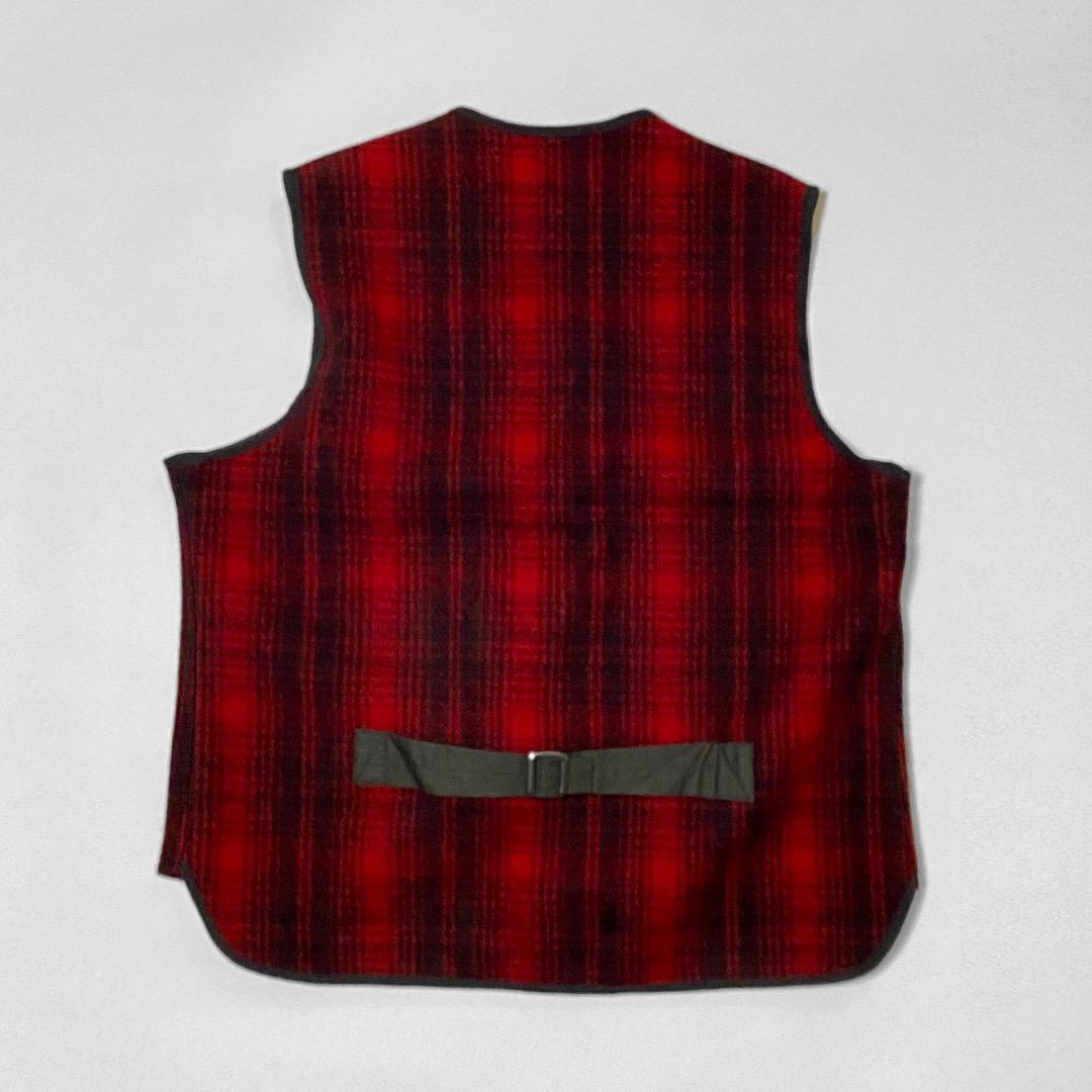 WOOLRICH ウールリッチ オンブレチェックベスト 80s USA製 - メルカリ