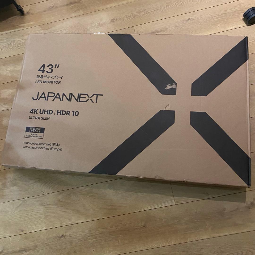 JAPANNEXT 43インチ4Kディスプレイ JN-IPS4302TUHDR JAPANNEXT 43インチ 大型4K(3840x2160)液晶ディスプレイ JN