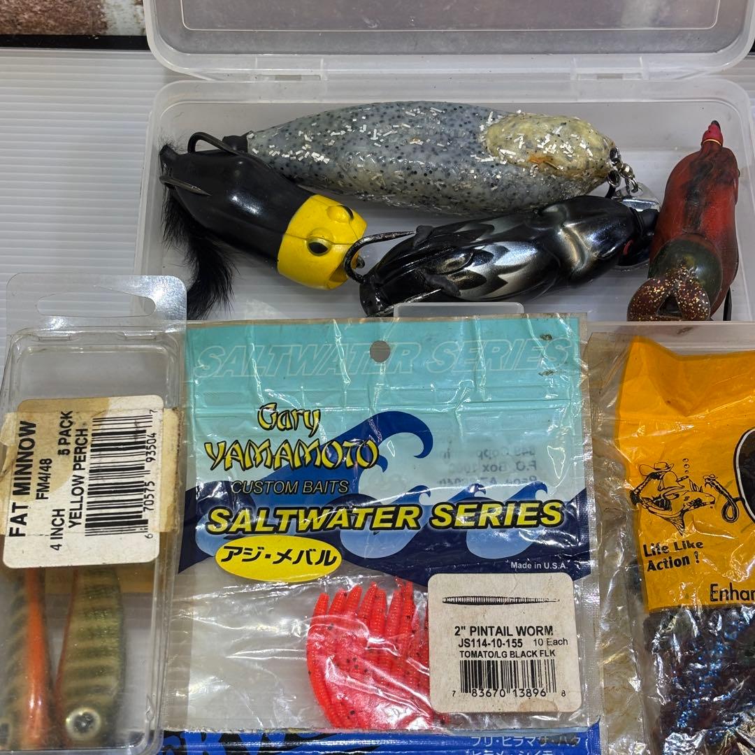 釣具 ルアー ワーム まとめ売り 引退品 - メルカリ