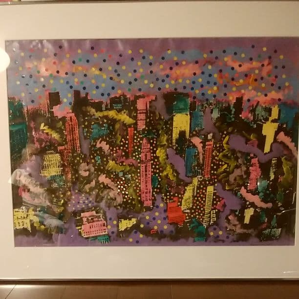 マンハッタンアクリル絵 数量限定/受注】複製原画アクリルアート B4 - 『ENCOUNTER 遭遇