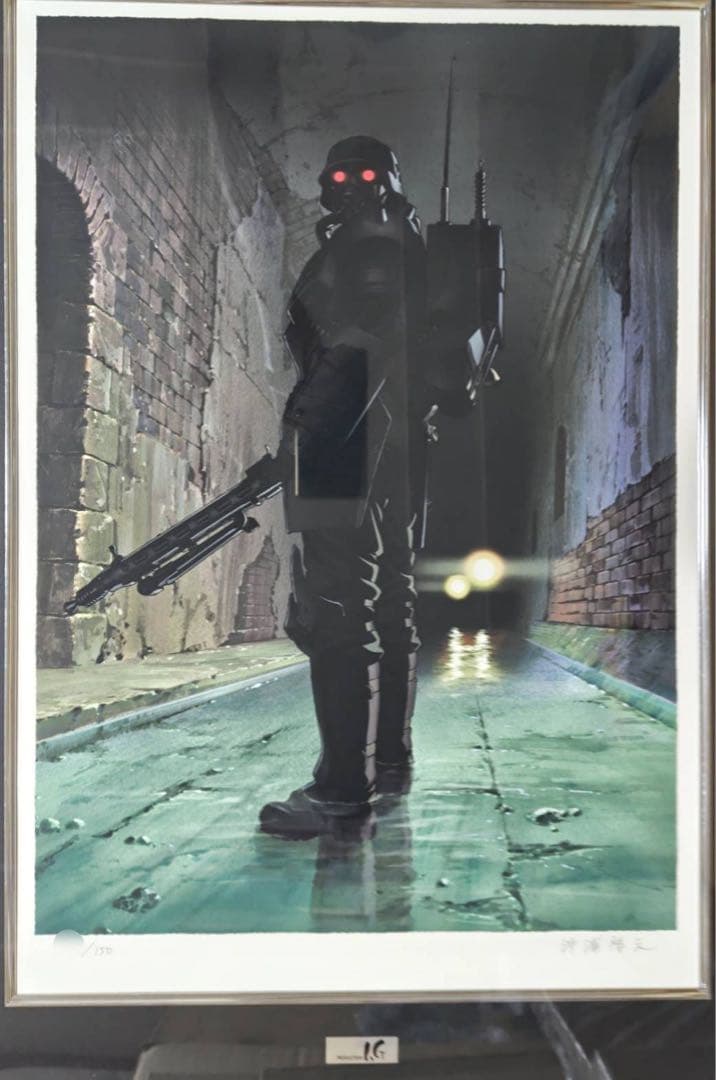 Production I.G 15周年記念 人狼 複製原画 直筆サイン入り - メルカリ