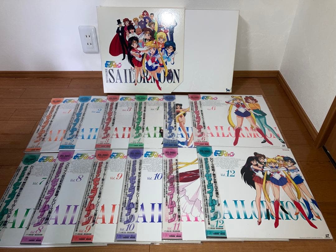 LD セーラームーン TVシリーズ3BOX+劇場版セット レーザーディスク