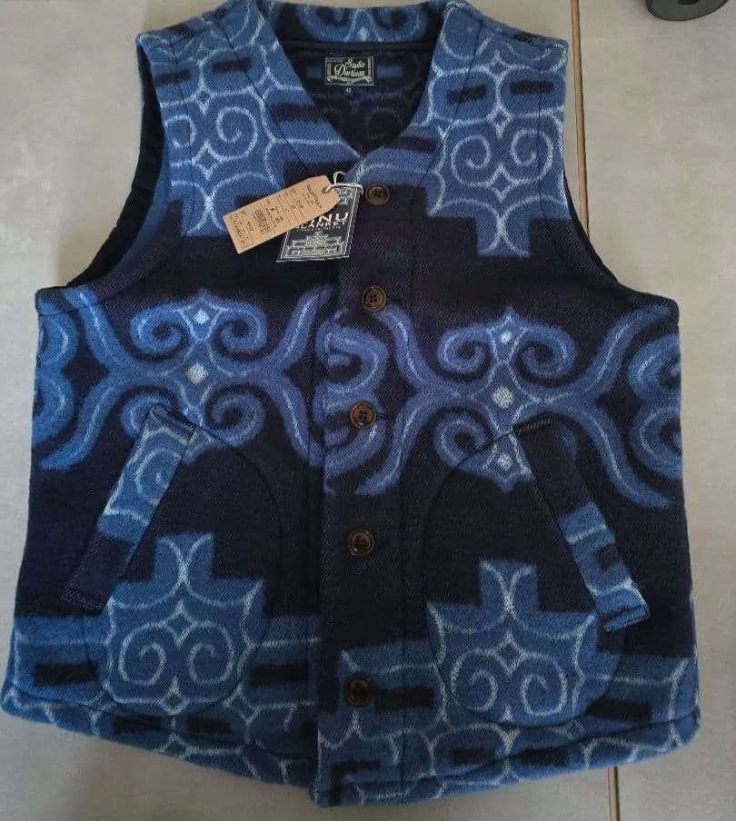 【新品未使用品】45thアイヌブランケットベスト【SP-105】 45thアイヌブランケットベスト【SP-105】 – STUDIO D'ARTISAN ONLINE STORE