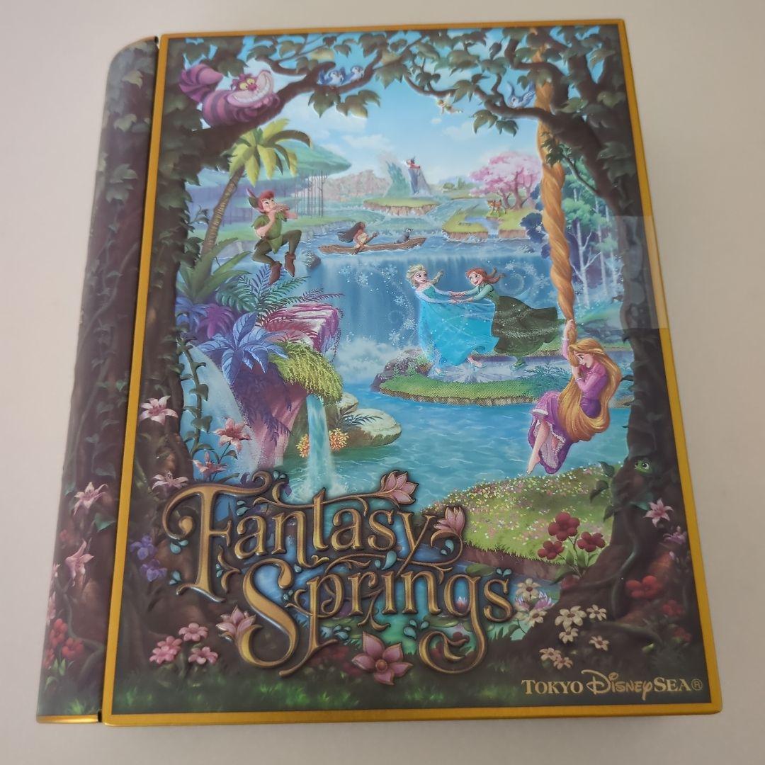 新品未開封☆中身入り ファンタジースプリングス 本型 ディズニーシー