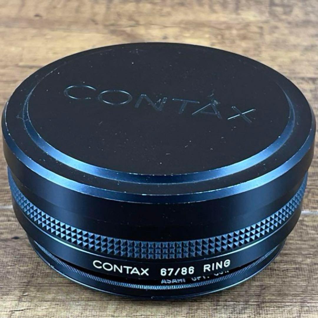 CONTAXコンタックス 67/86 RING メタルフード3 PENTAX67 - central