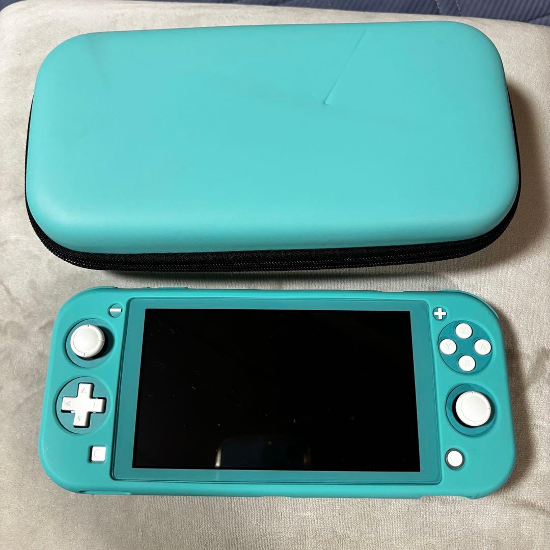 Nintendo Switch Lite ターコイズ　ケース付 Amazon.com: Hyperkin Foldable Case and Screen Protector Set for