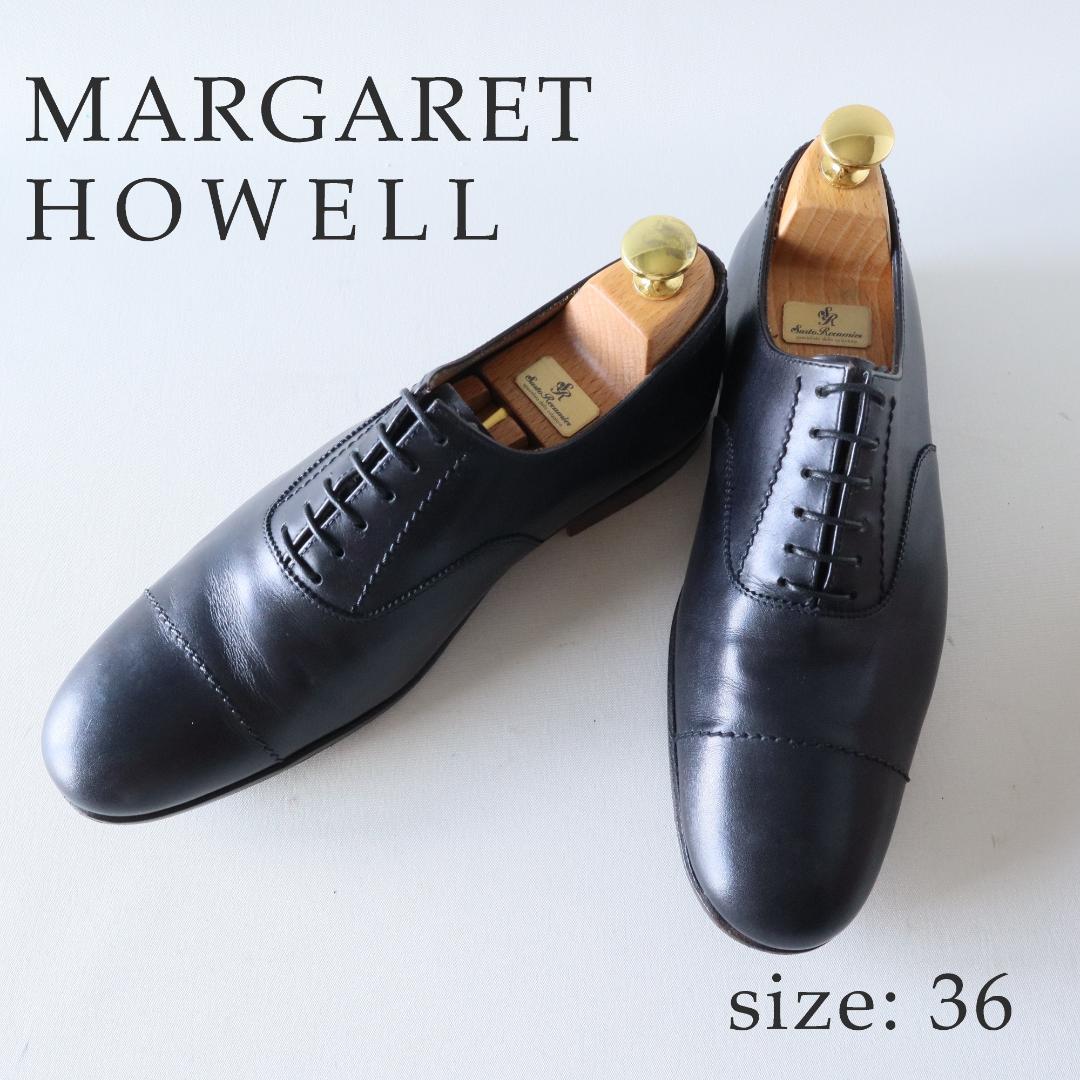 美品マーガレットハウエル　イタリア製レースアップシューズ　36/23cm 美品マーガレットハウエル イタリア製レースアップシューズ 36/23cm