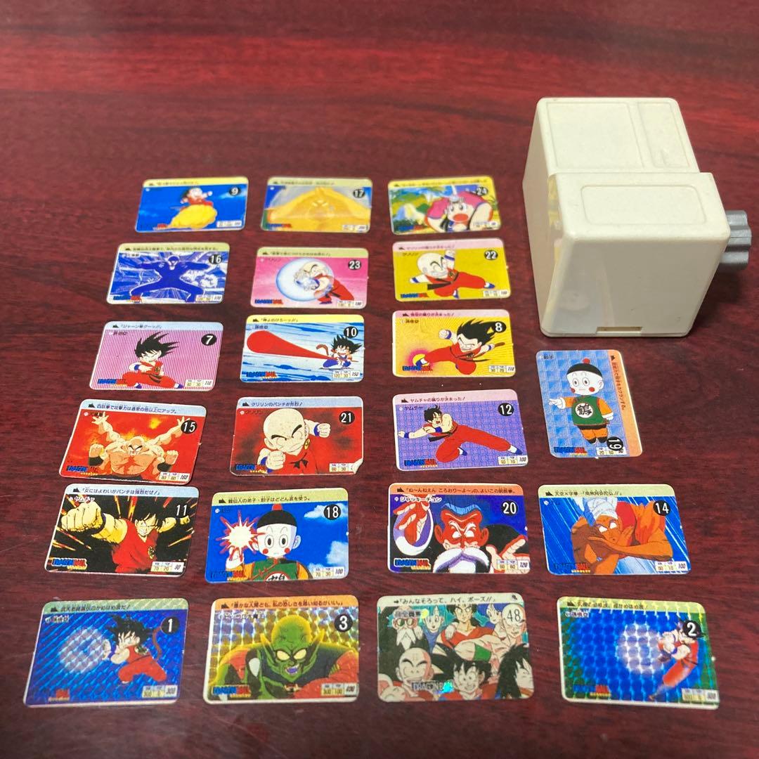 ドラゴンボール ミニミニカードダス 1989年 当時物 - メルカリ