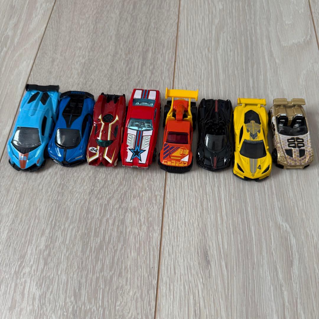 ミニカー ホットウィール トミカ 8台セット - メルカリ