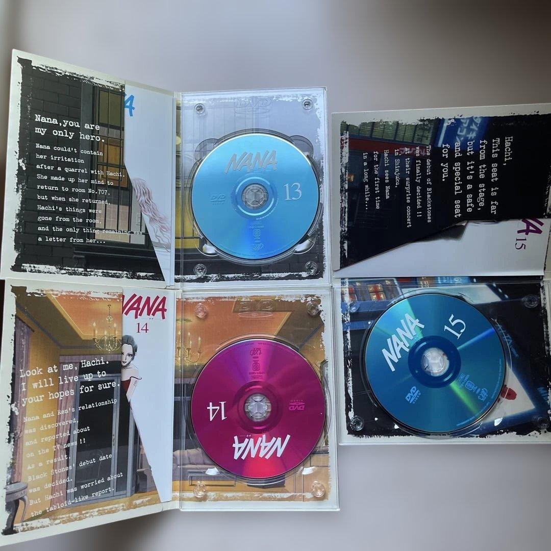 NANA DVD 全18巻セット(中古品、美品、No.7.8のみ未開封品)