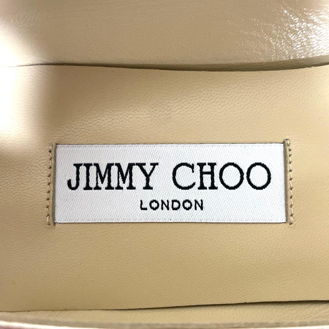 80%OFF‼️8/24まで!新品JIMMY CHOO 38.5ALINAゴールド - メルカリ
