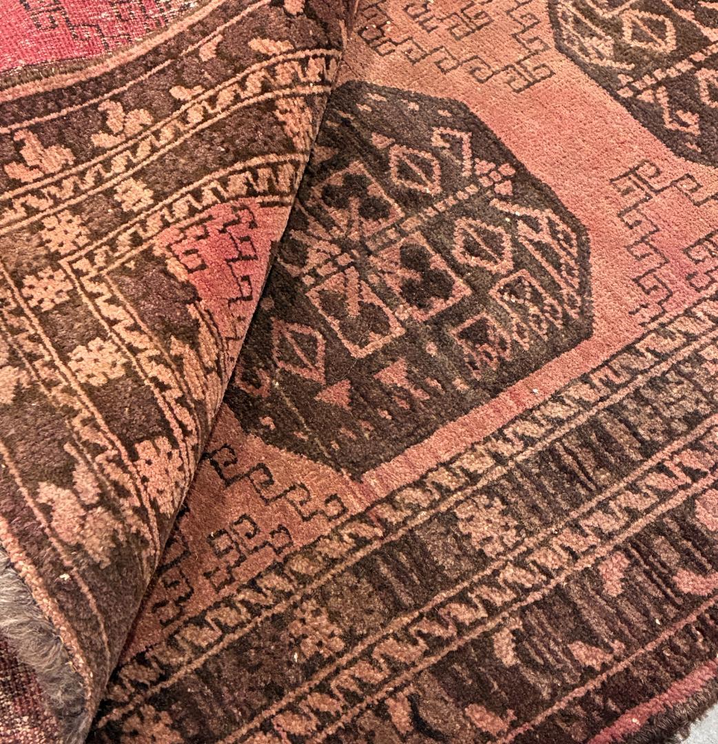 ✦ヴィンテージラグ✦ 180×95cm ペルシャ絨毯 トルクメン vintage