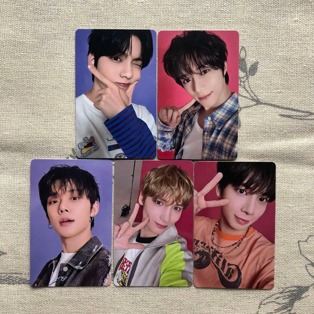 TXT 会報誌 アンケート 2025 特典 トレカ 5枚全員 TXT 会報誌 アンケート 2025 特典 トレカ 5枚全員 TXT 会報誌