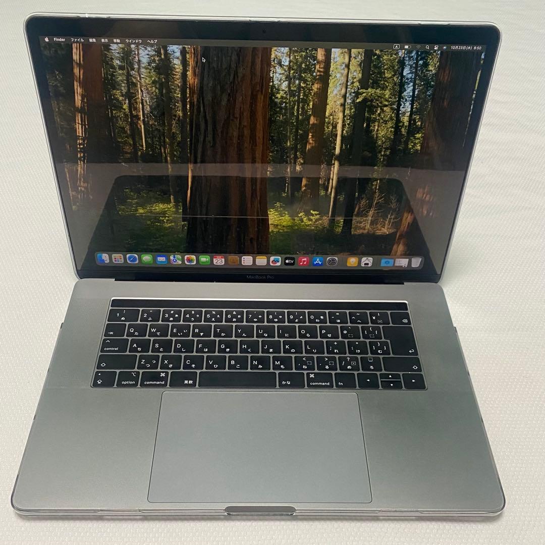 MacBookPro 15インチ 16GB 512GB 2019 MacBookPro 15インチ Touch Bar搭載モデル[2019年/SSD 512GB/メモリ