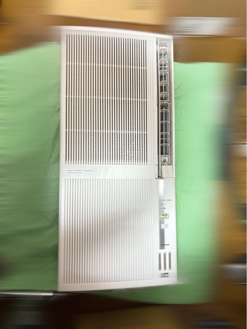 窓用エアコン CWH-A1822 コロナ リララウインドエアコン 冷暖房兼用タイプ CWH-A1822をレビュー