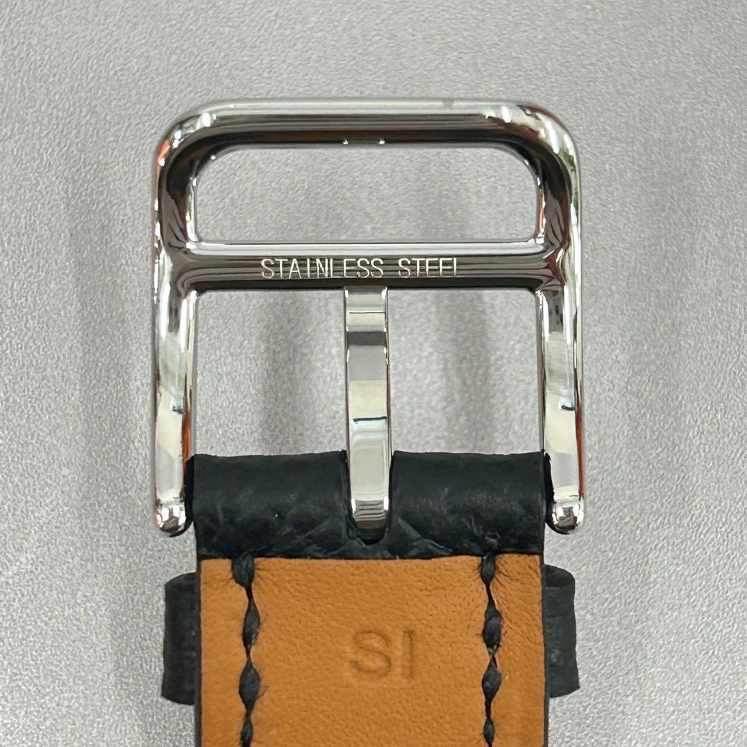 エルメス 腕時計《 Hウォッチ 》ミニ HH1.210 ブラック 黒 シルバー