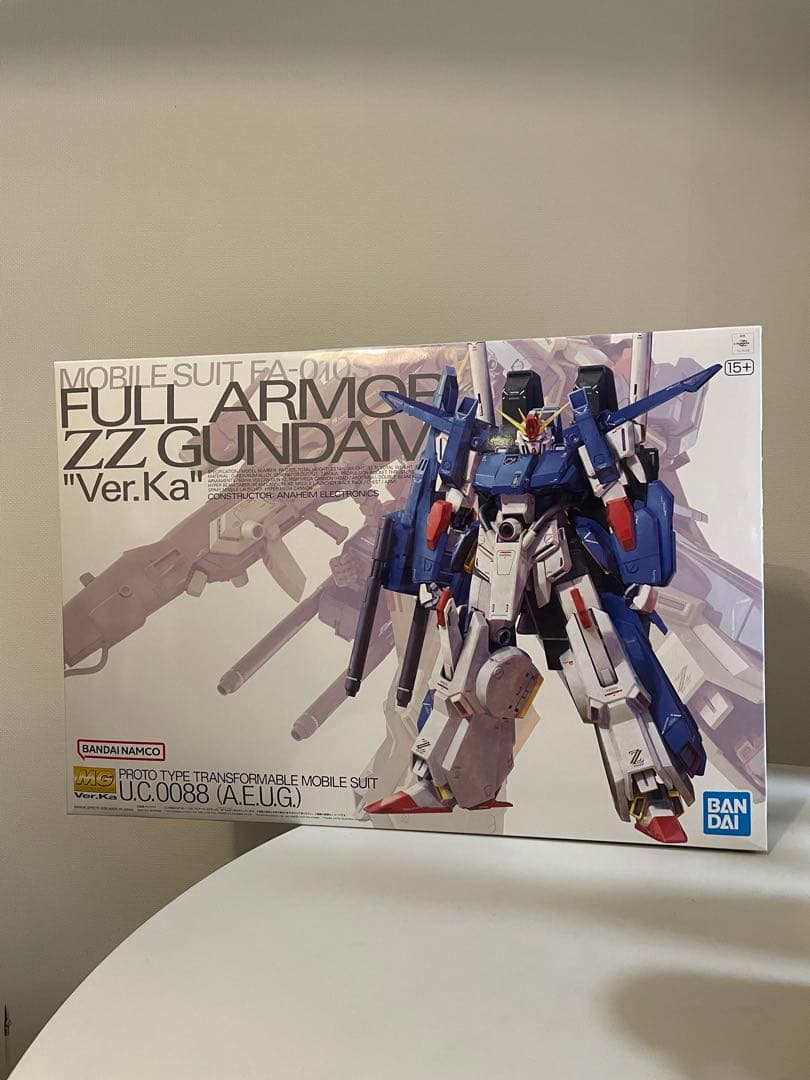 MGフルアーマーZZガンダム Verka 未組立品 - メルカリ