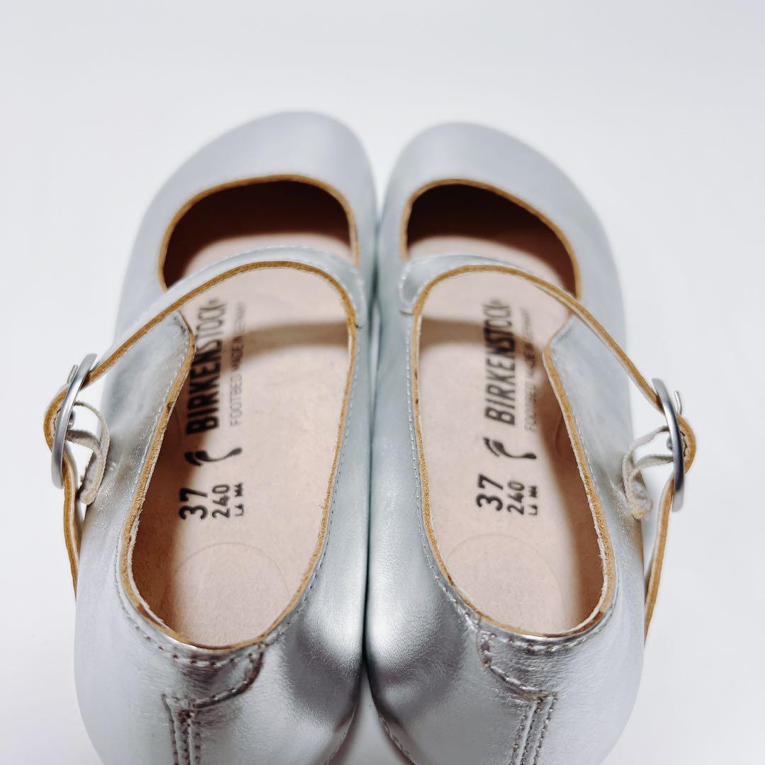 《2025年モデル 極美品》ビルケンシュトック トレーシー シルバー 24cm