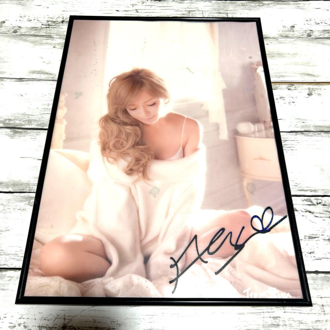 浜崎あゆみ A3クリアポスター フレーム付き - メルカリ