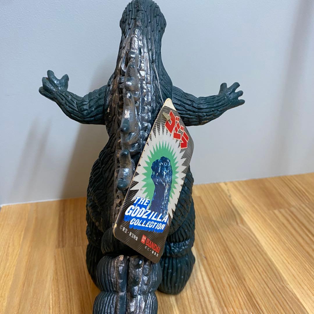 ゴジラ モスラ対ゴジラ モスゴジ 硬質ソフビ BANDAI 1983年 タグ付