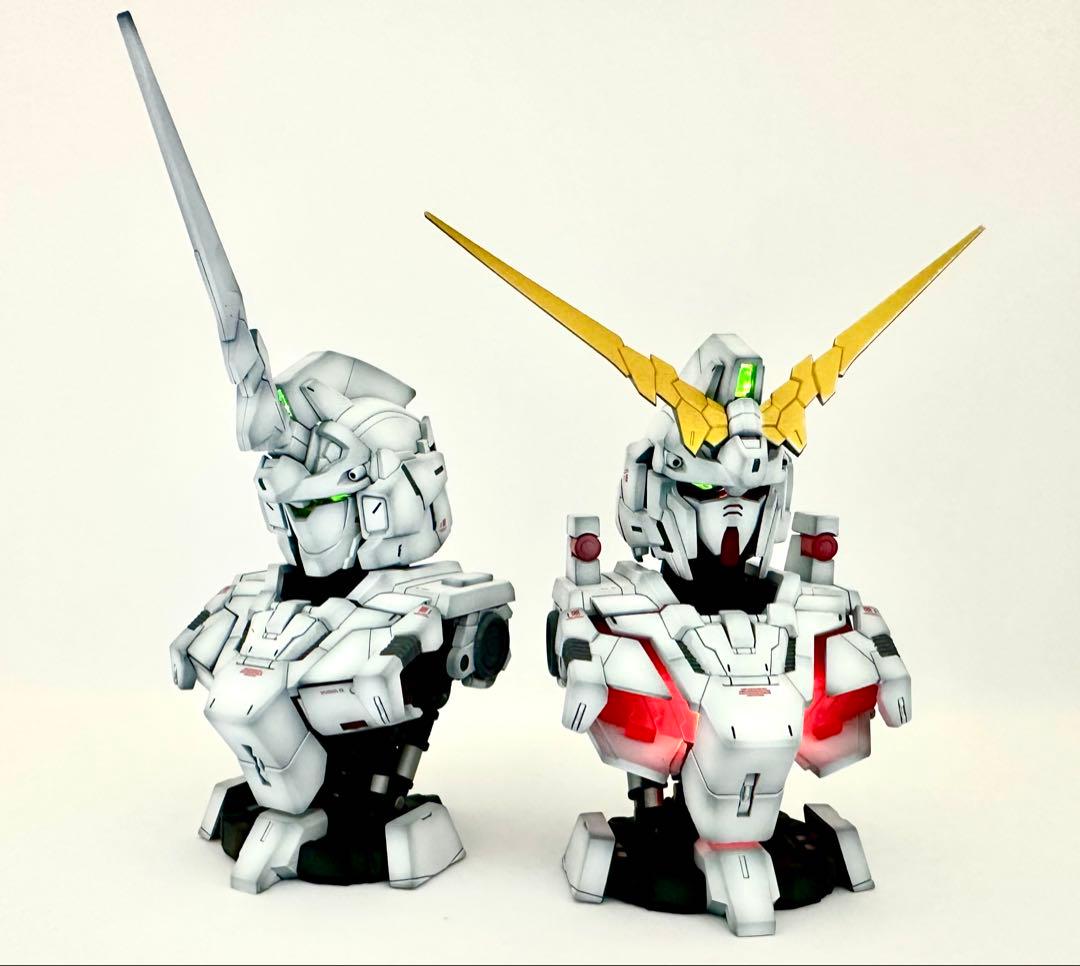 ユニコーンガンダム　メカニカルバスト　完成品 機動戦士ガンダム MSメカニカルバストDX ユニコーンガンダム | ナムコ