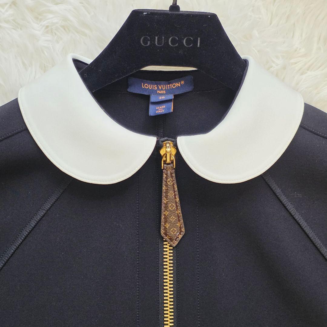 ✨現行 美品✨ルイヴィトン テクニカルジャージーピーターパンカラー