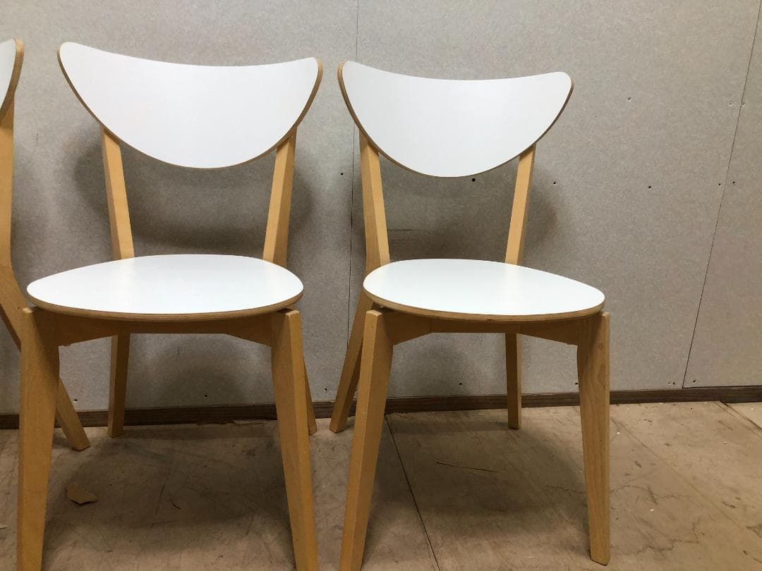 NORDMYRA ダイニングチェア IKEA ノールドミーラ 4脚 48348 - メルカリ